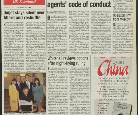 Travel Trade Gazette 6 October 1993