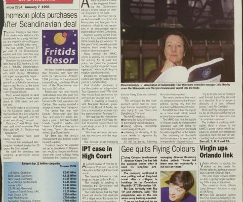 Travel Trade Gazette 7 January 1998