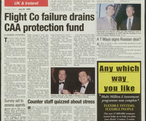Travel Trade Gazette 24 July 1996