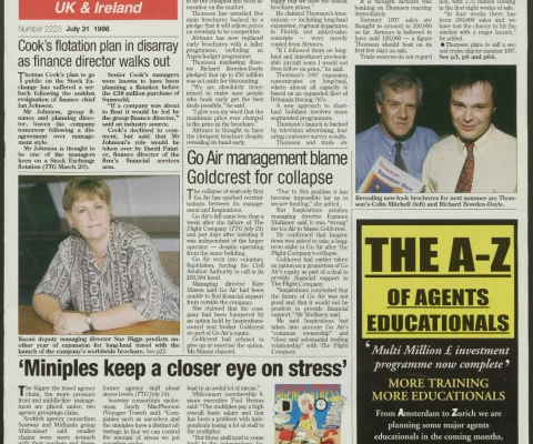 Travel Trade Gazette 31 July 1996
