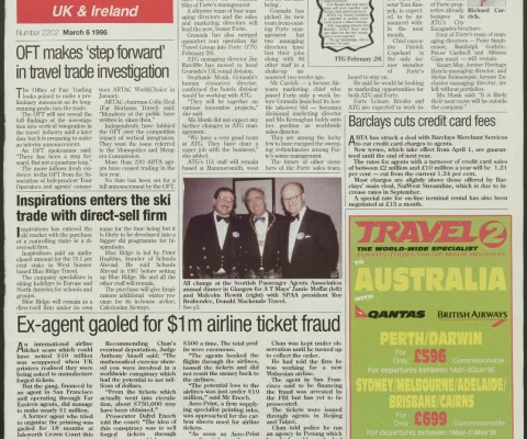 Travel Trade Gazette 6 March 1996