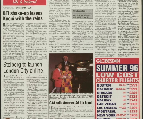 Travel Trade Gazette 11 October 1995
