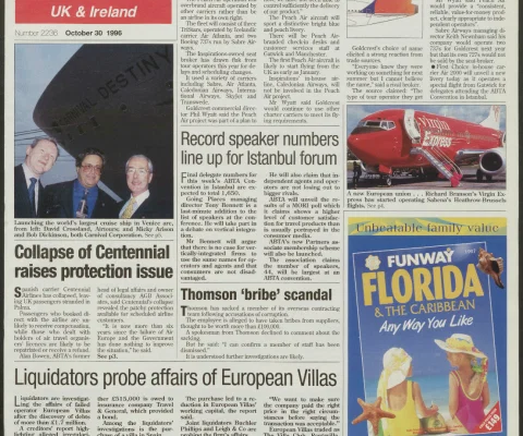 Travel Trade Gazette 30 October 1996