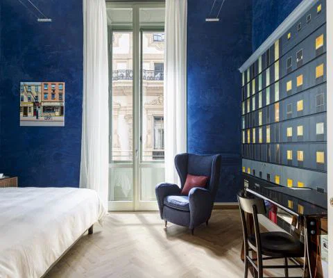 Marta Mez room at the Galleria Vik Milano