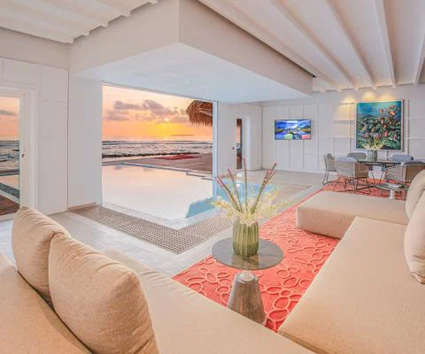 Villa Huni at the Emerald resort in the Maldives