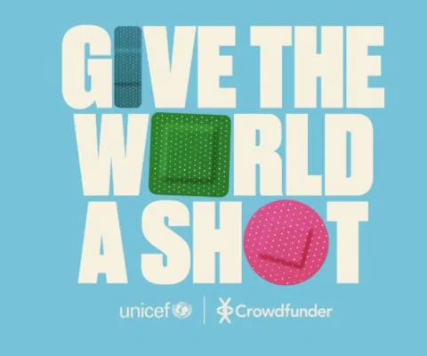 Unicef UK and Crowdfunder is campaigning to fund and deliver Covid-19 vaccines around the world