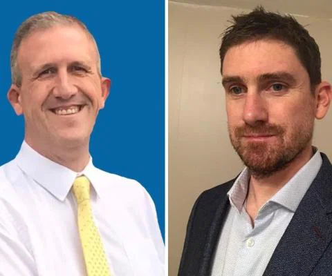 Martin Guy (L) and Tom Ainsworth (R) both previously worked for Shearings