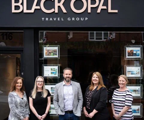 The Black Opal team (L-R): Keri Gee, Kathryn Morris, Jamie Smith, Louise Vernon and Alex Taylor