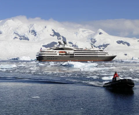 Spitsbergen, Greenland, Iceland, North America and the Russian Arctic are some of the destinations offered (Credit: Nathalie Michel)