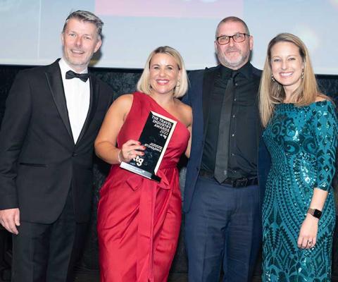 Jet2holidays scooped UK & Ireland Travel Company of the Year at the Travel Industry Awards by TTG