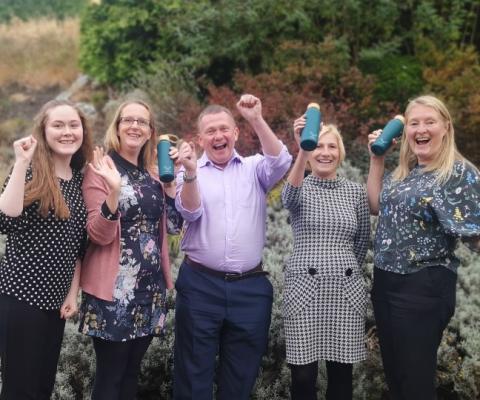 The team hopes to raise £2,400 for the charity