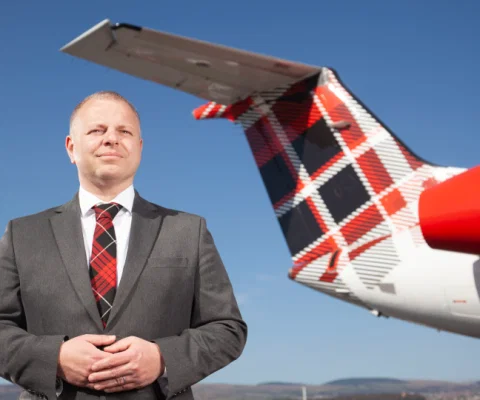 Loganair chief executive Jonathan Hinkles said the partnership will provide customers with a wider choice