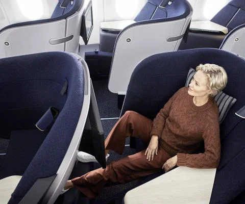 Finnair's new Business Class cabin