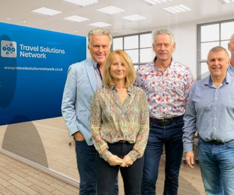Carrick (centre) and Waggott (centre right) join TSN as non-executive directors and shareholders