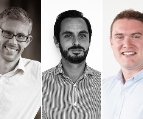 Macs Adventure's news recruits – Graham Horner, Nick Blake and Stuart Hammonds