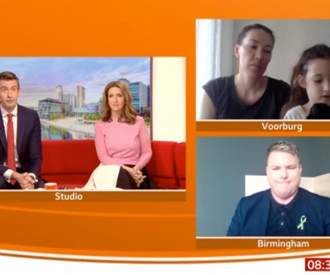 Morris-Green appeared on BBC Breakfast