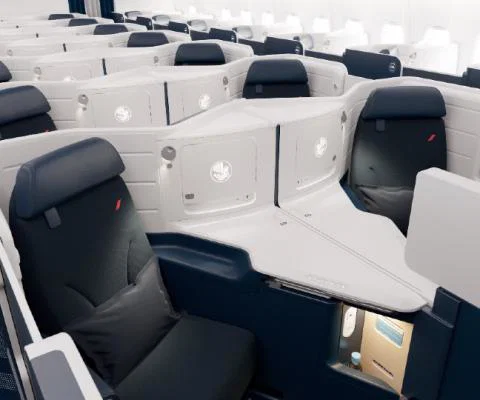 Air France's new business class seats will be introduced from September 2022