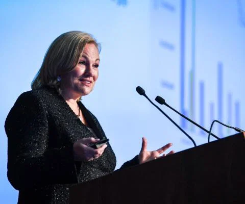Phillipa Harrison warned there would yet be 'bumps in the road' for Australia's tourism sector (Credit: Tourism Australia)
