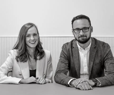 Aine McKenna (More Life VIP) and Brad Nobbs (Booked It Group)