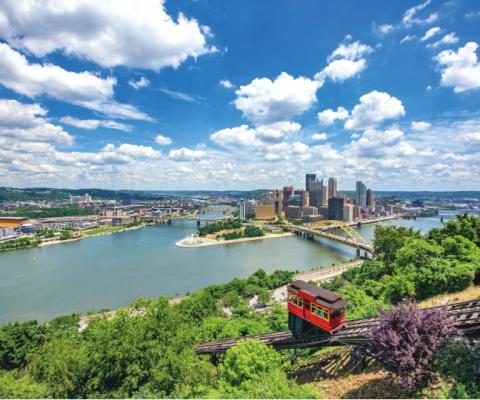 There are three rivers flowing through the heart of Pittsburgh © Dave DiCello