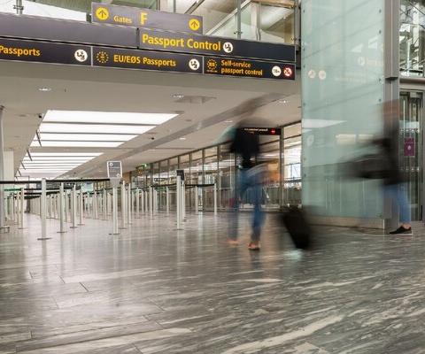 Border Force undertakes passport and immigration control (Credit: iStock)