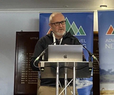 Peter Syme presenting at ATN23