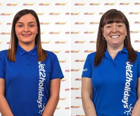 Jade Evers (L) and Claire Jenkins (R) have also taken up new roles within the team