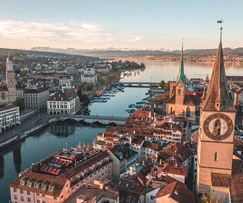 Zurich was ranked as the world's most expensive city, alongside Singapore. Credit:  Henrique Ferreira / Unsplash