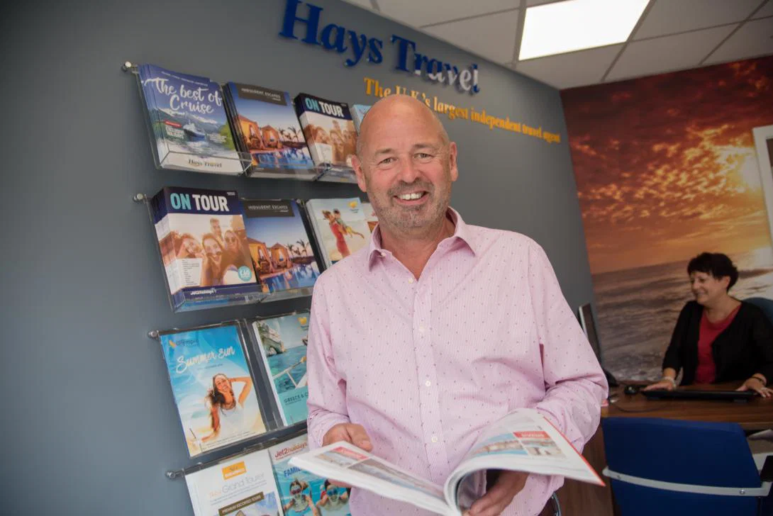 Hays Travel North West owner Don Bircham Hays Travel North West owner Don Bircham