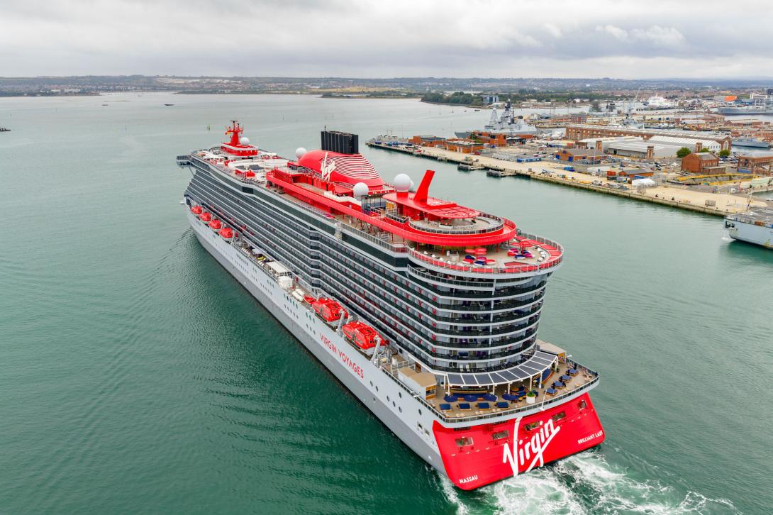 Virgin Voyages ship Brilliant Lady visited Portsmouth in August Virgin Voyages ship Brilliant Lady visited Portsmouth in August