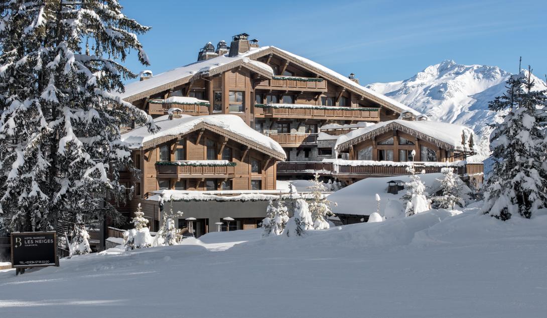 Hotel Barrière Les Neiges in Courchevel 1850. (Credit: Marc Berenguer) Hotel Barrière Les Neiges in Courchevel 1850. (Credit: Marc Berenguer)