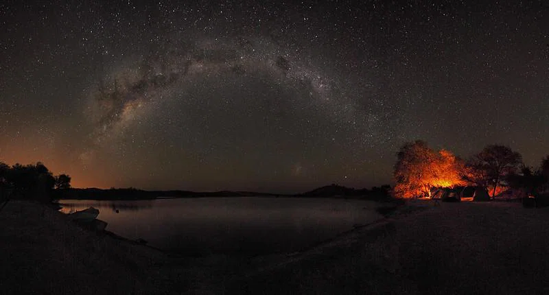 Night sky with milky way