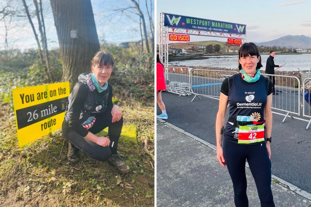 Claire turns 50 this year and will run two marathons during her birthday week Claire turns 50 this year and will run two marathons during her birthday week