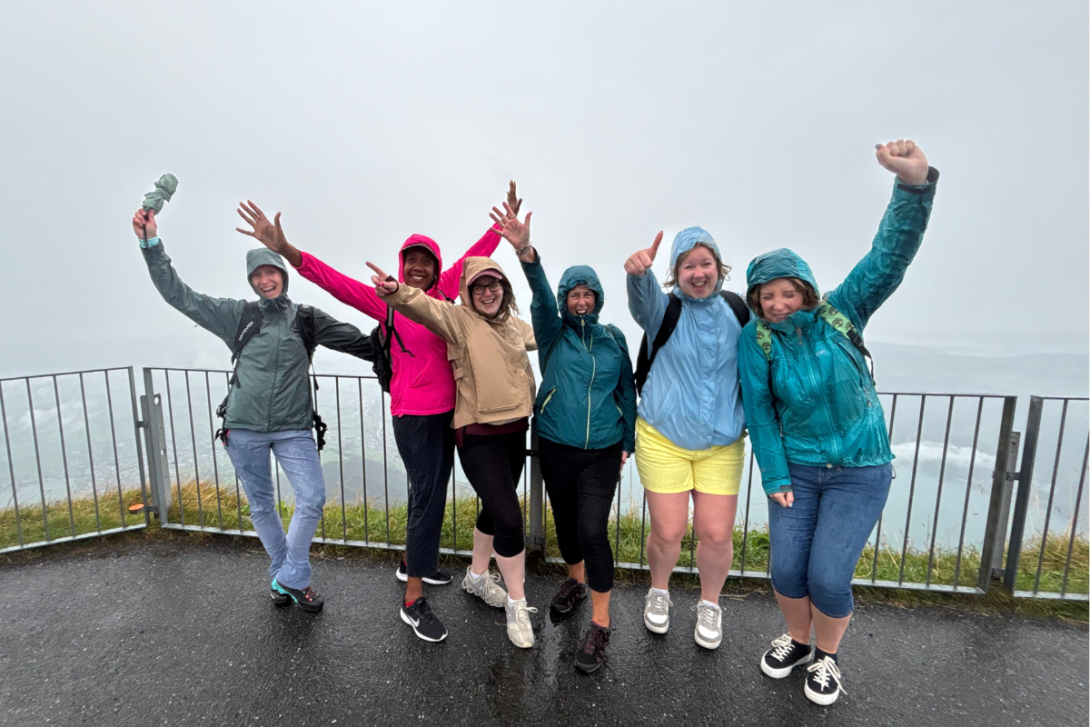 TTG Sustainable Travel Ambassadors in Training on the summit of Mount Rigi summit-mount-rigi-sustainable-travel-ambassadors