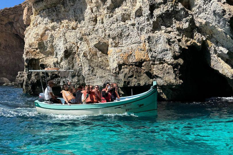 Blue Grotto boat trip Blue Grotto boat trip