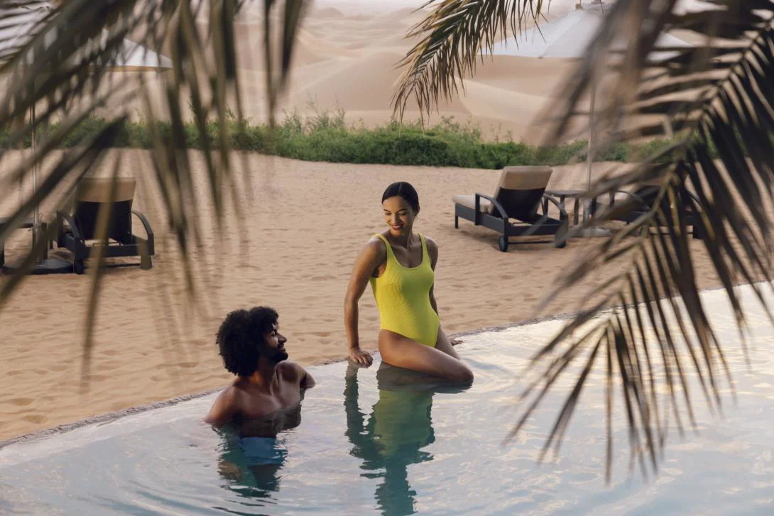 Visitors at Telal Resort in Al Ain