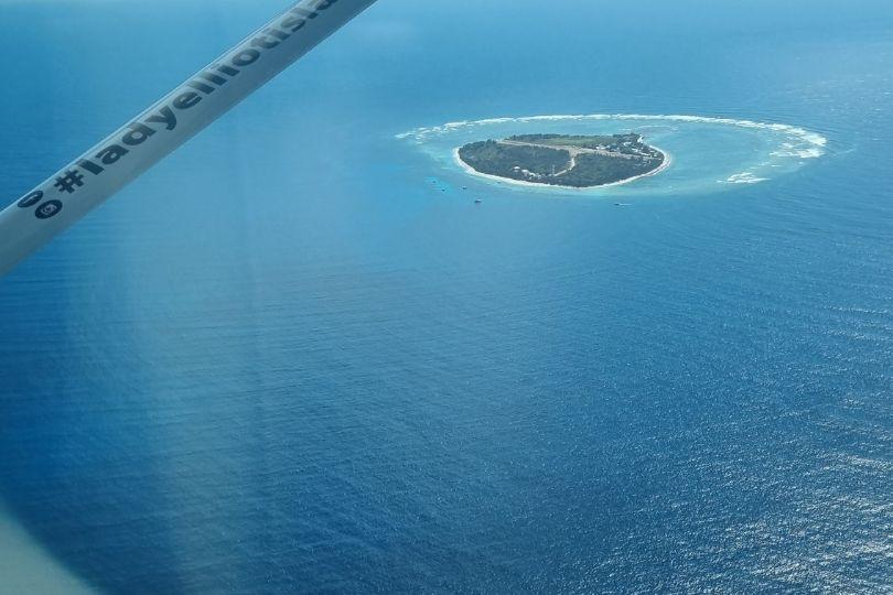 Lady Elliot Island Aerial view of Lady Elliot Island