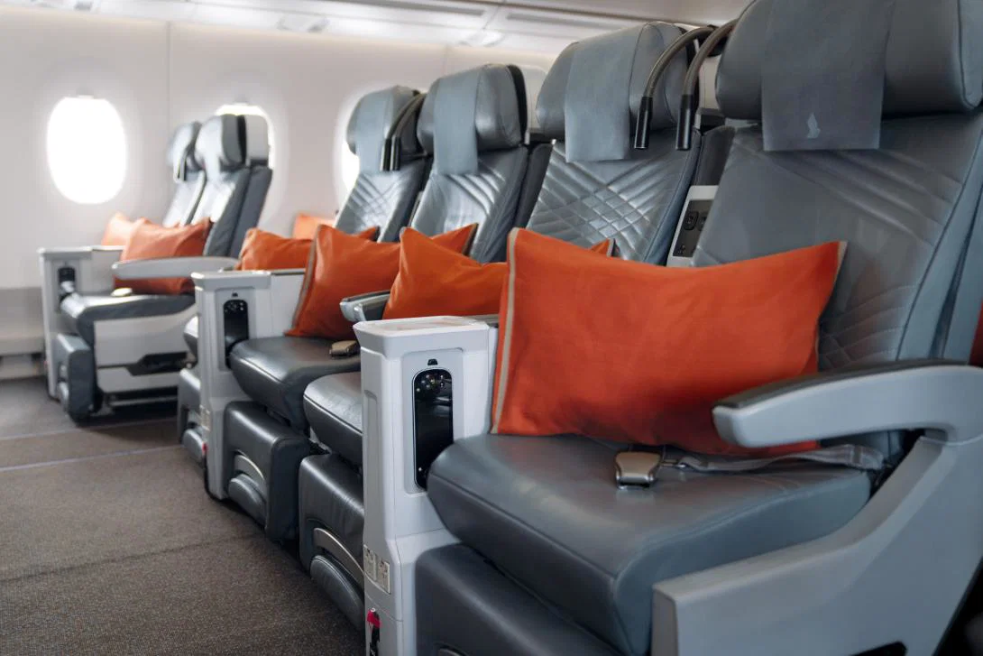 Singapore Airlines bulkhead seats