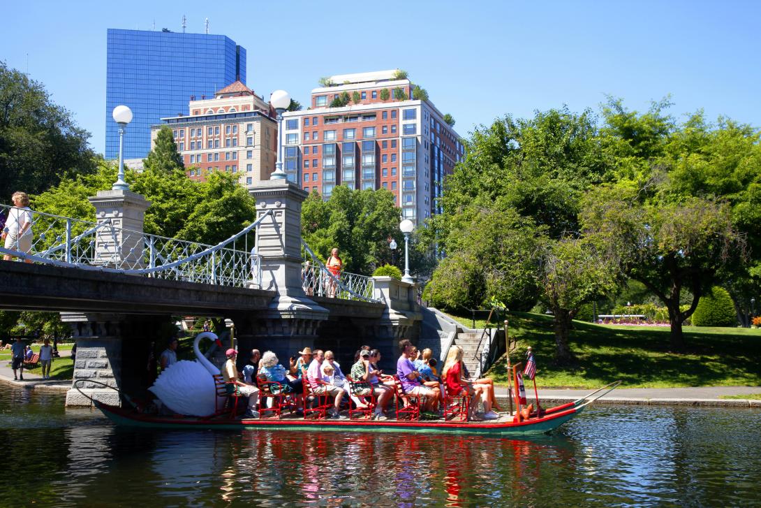 Boston outdoors in summer Boston outdoors in summer