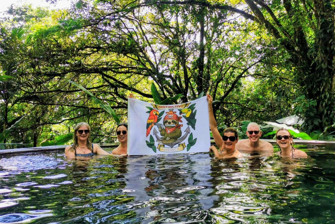 Thermal pool at Nayara Tented Camp Thermal pool at Nayara Tented Camp