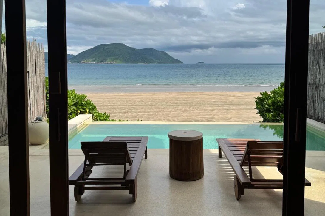 Six Senses Con Dao beach view Six Senses Con Dao beach view