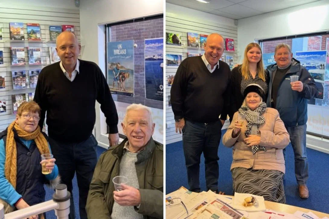 Steven Woodley celebrated his retirement with clients and colleagues Steven Woodley celebrated his retirement with clients and colleagues