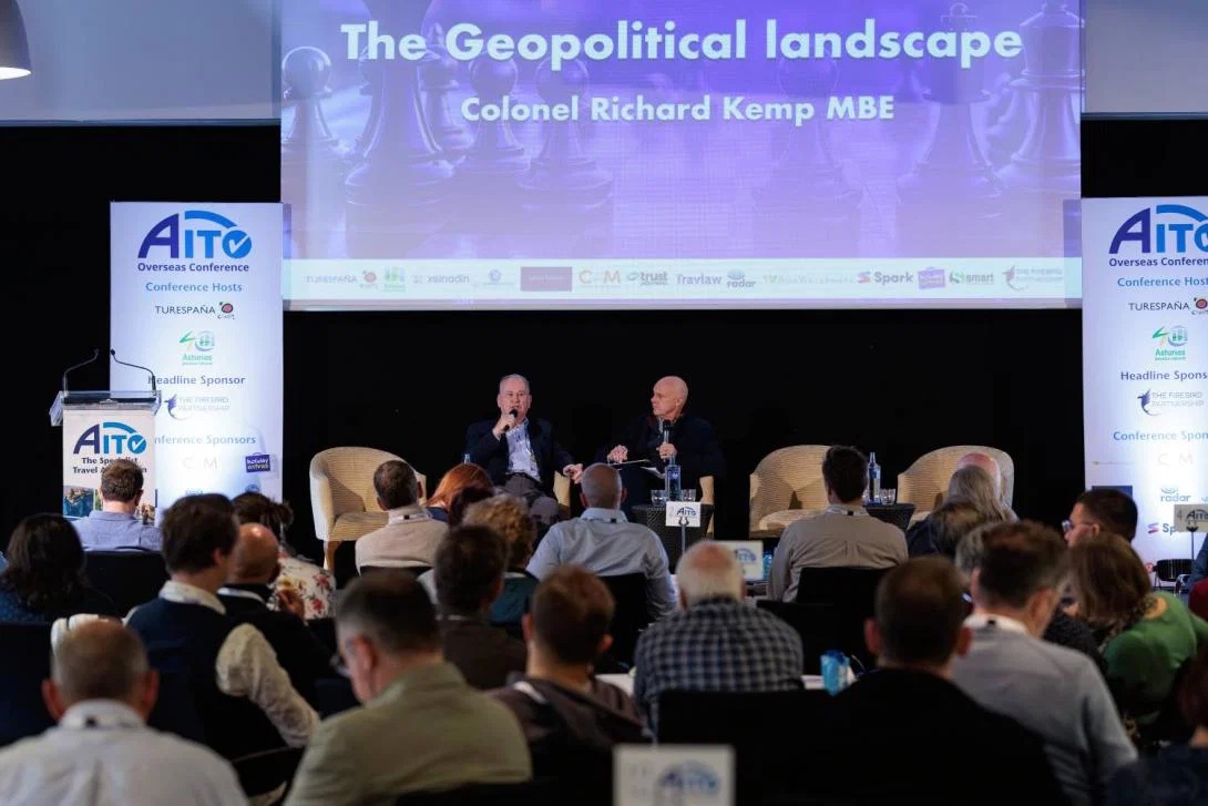 Richard Kemp speaking at the 2025 Aito Overseas Conference Richard Kemp speaking at the 2025 Aito Overseas Conference
