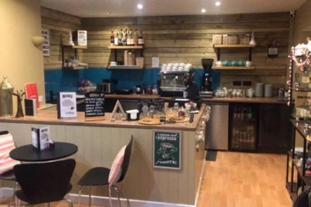 Pebbles Coffee after the refurbishment Pebbles Coffee after the refurbishment