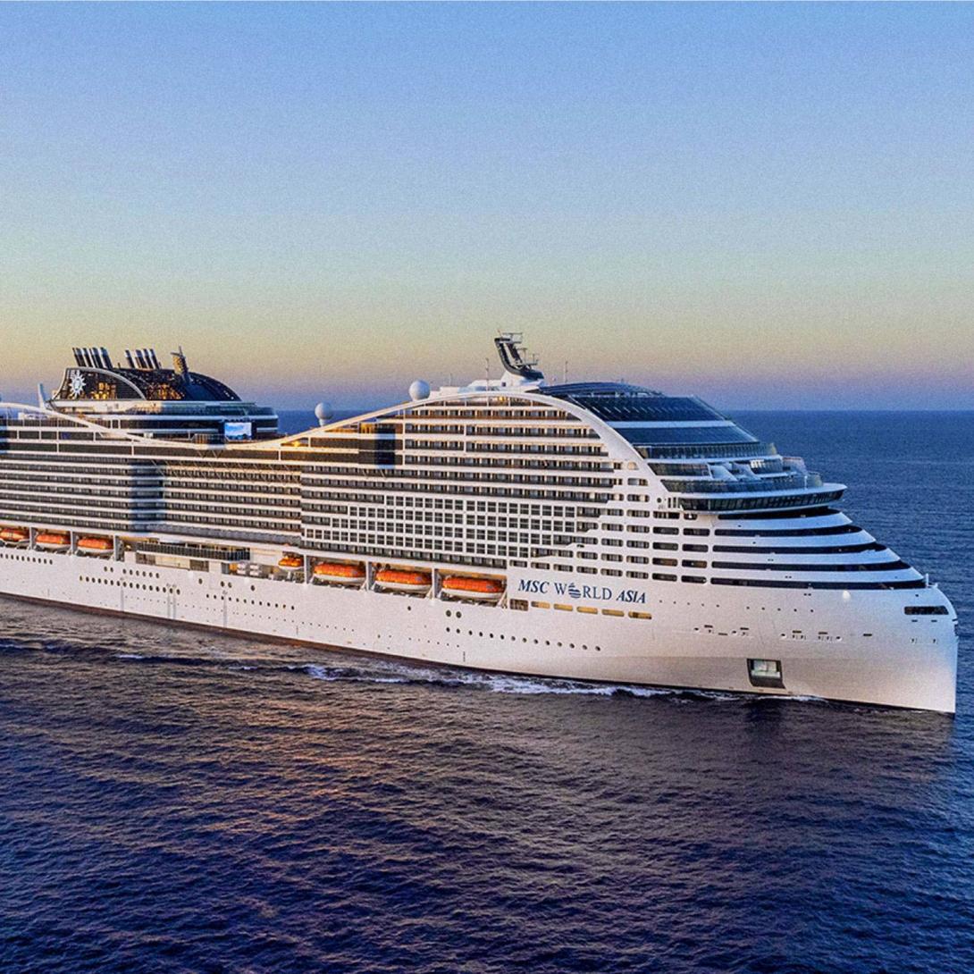 Photo of MSC Cruises' World Asia cruise ship
