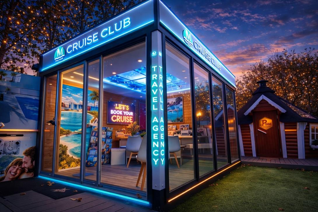 Manx Travel's "The Cube" premises