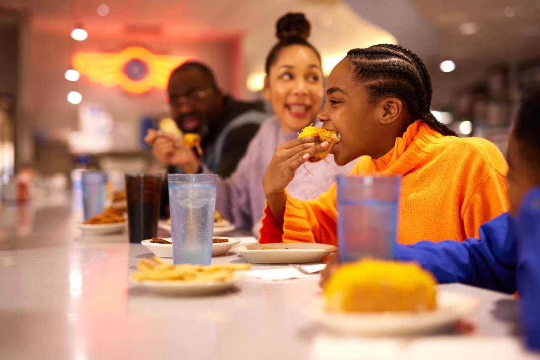 Diners at Cincinnati's Camp Washington Chili