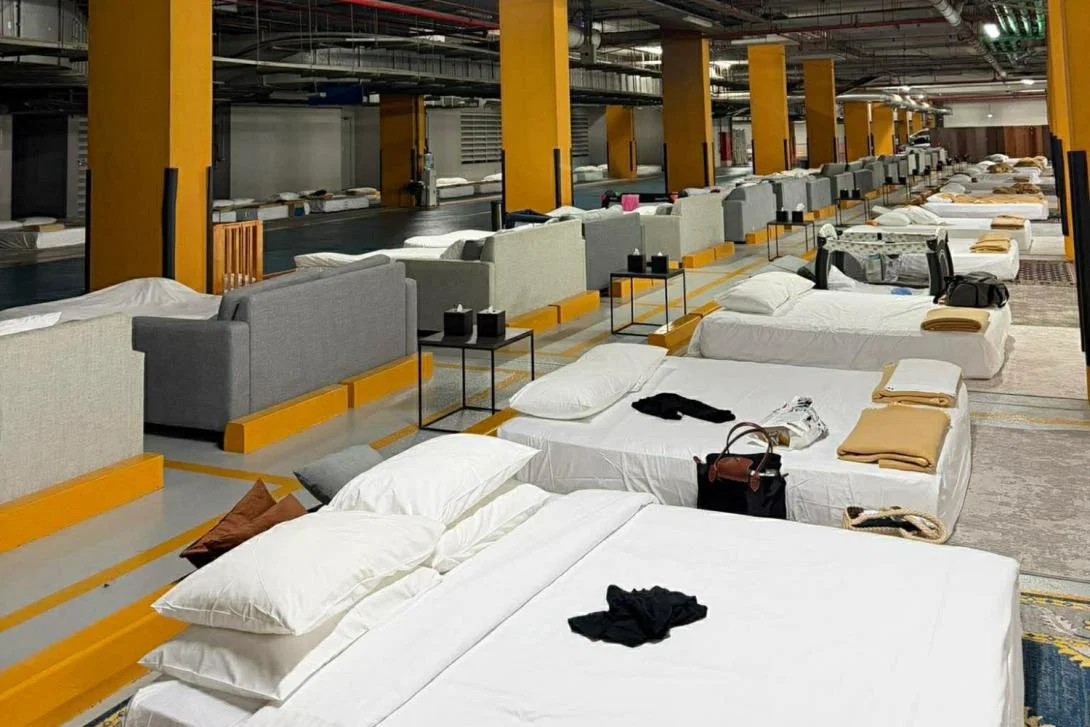 Dubai hotel basement