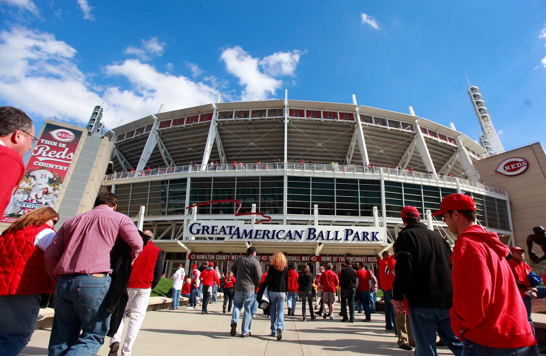 The Great American Ball Park baseball stadium