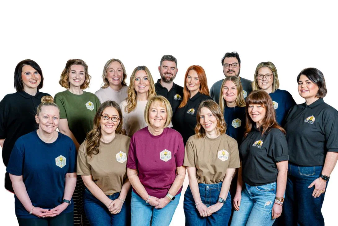 The Bebe's Hive fundraising team